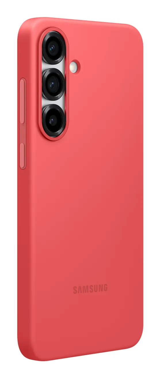 Samsung Galaxy S25+ Silicone Case, Red