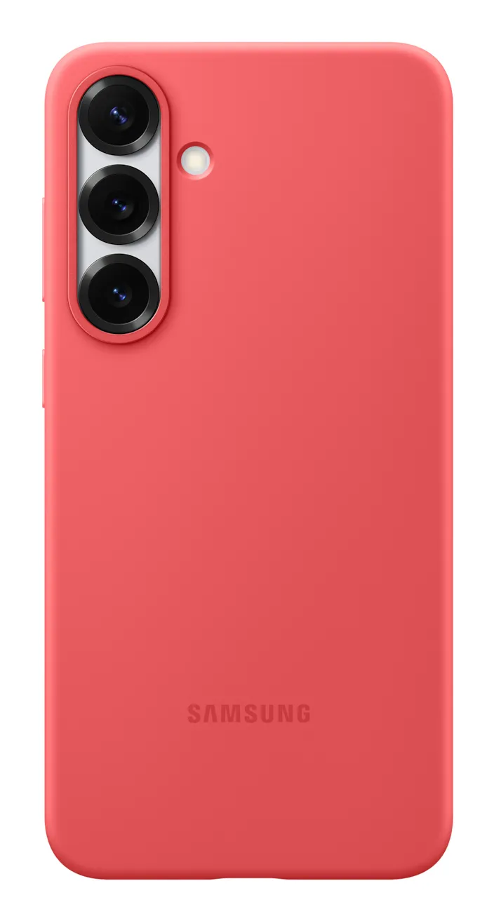 Samsung Galaxy S25+ Silicone Case, Red