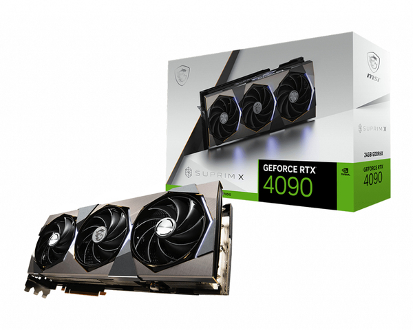 MSI GeForce RTX 4090 Suprim X 24GB - Graphics card