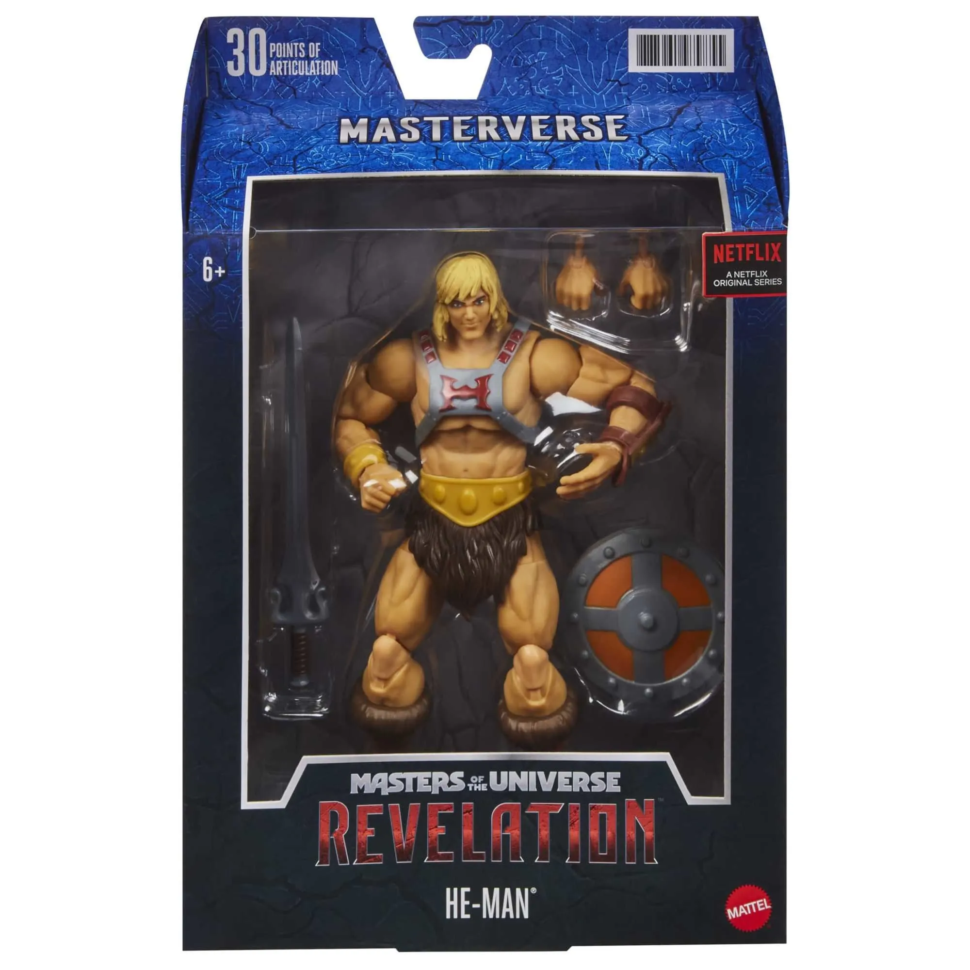 Mattel Masters of the Universe Origins/Revelation He-Man 18cm - GYV09