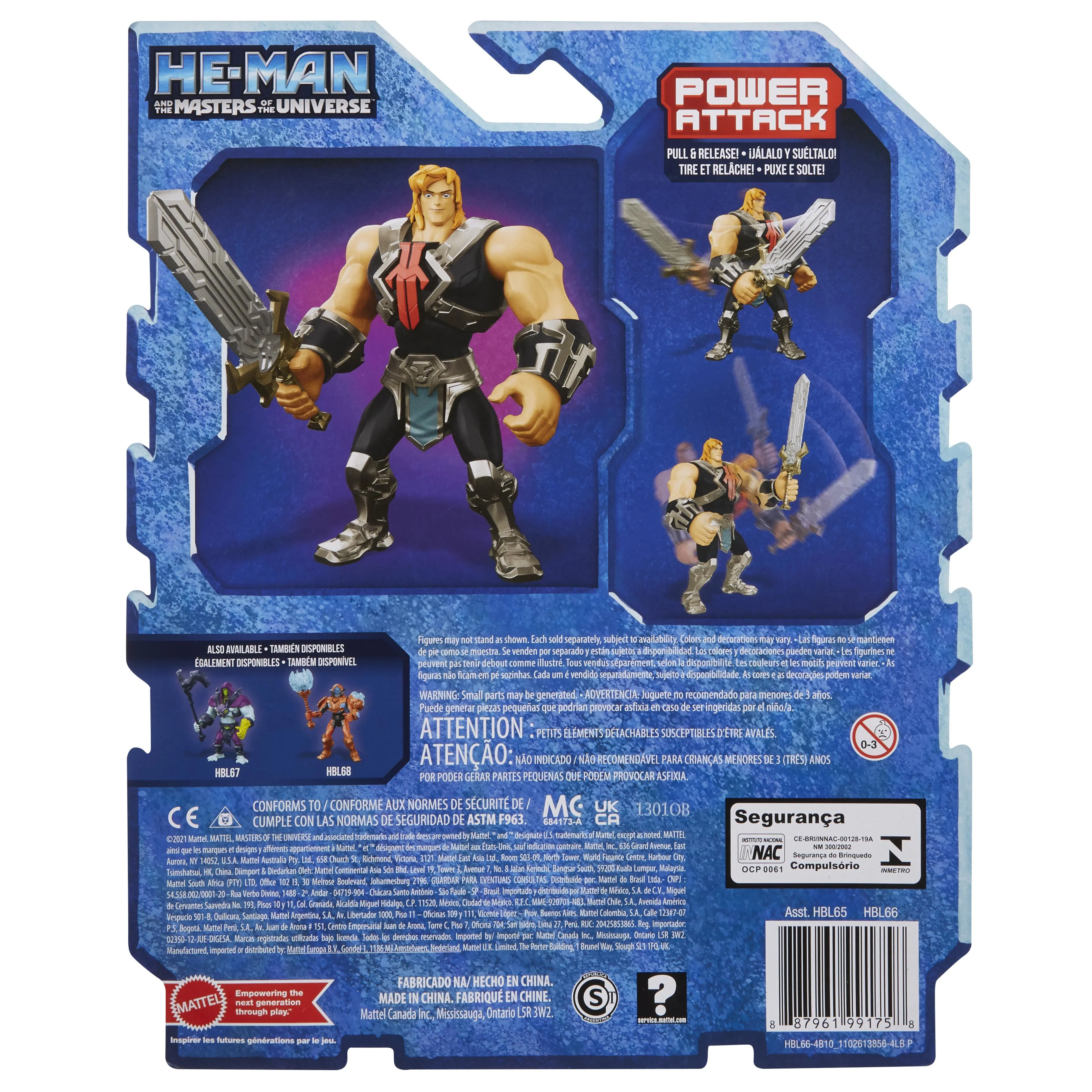 Mattel He-Man and the Masters Of The Universe - He-Man - HBL66