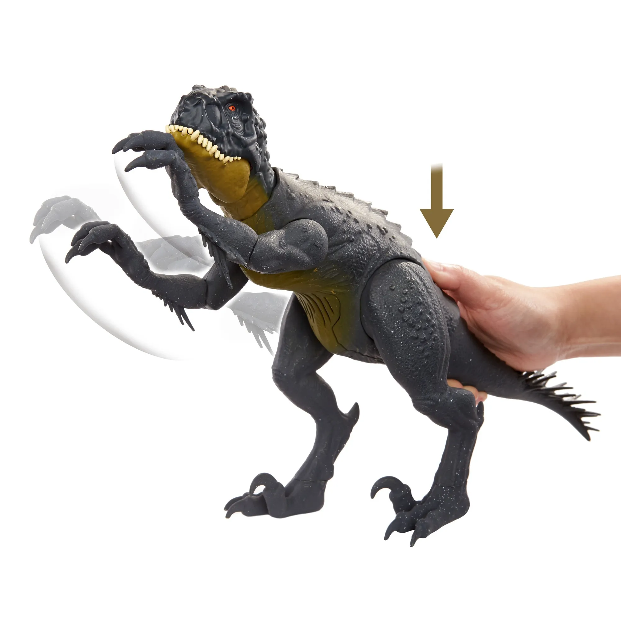 Mattel Jurassic World Battle Action Scorpios Rex Toy Figure HCB03
