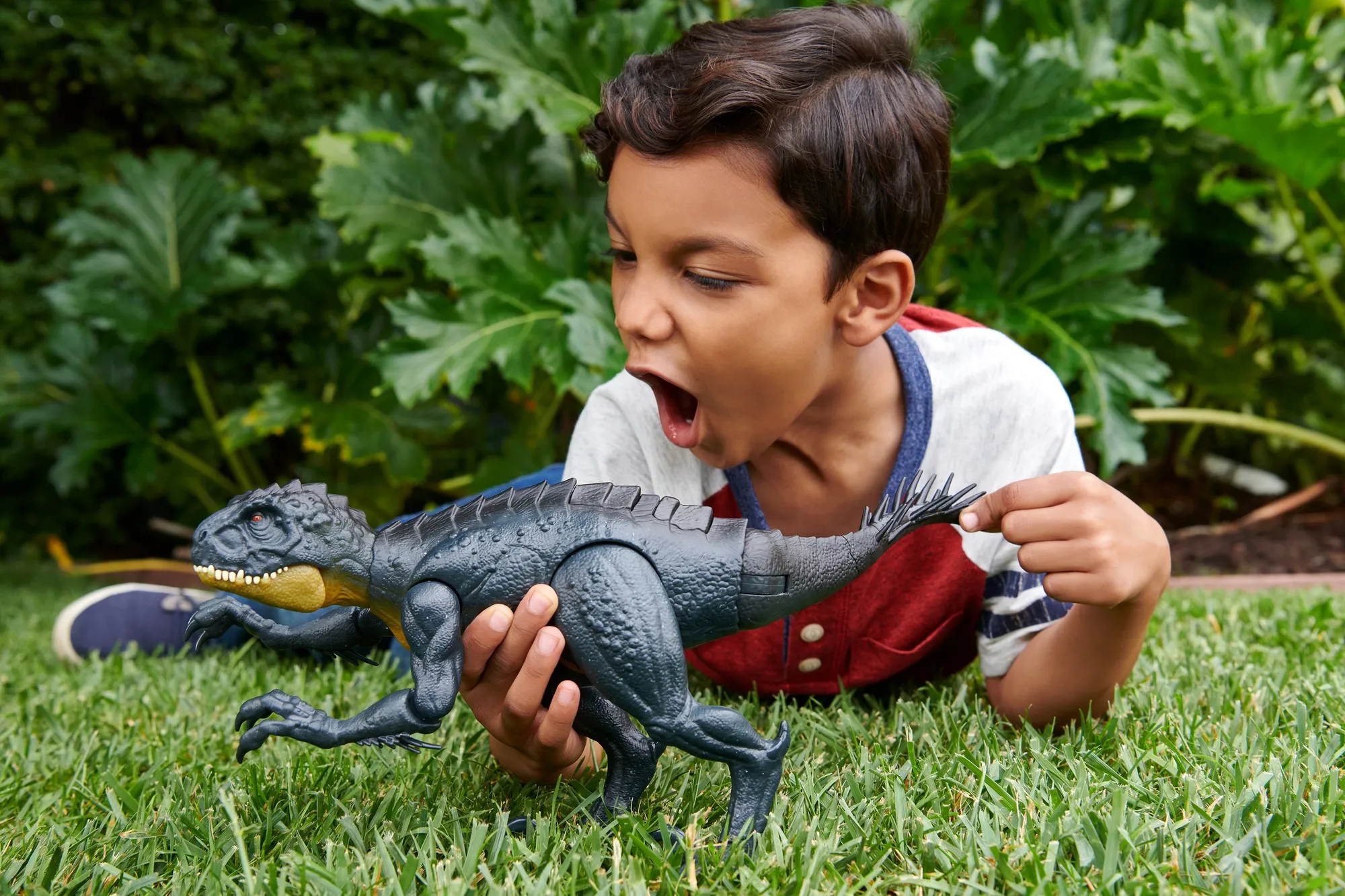 Mattel Jurassic World Battle Action Scorpios Rex Toy Figure HCB03