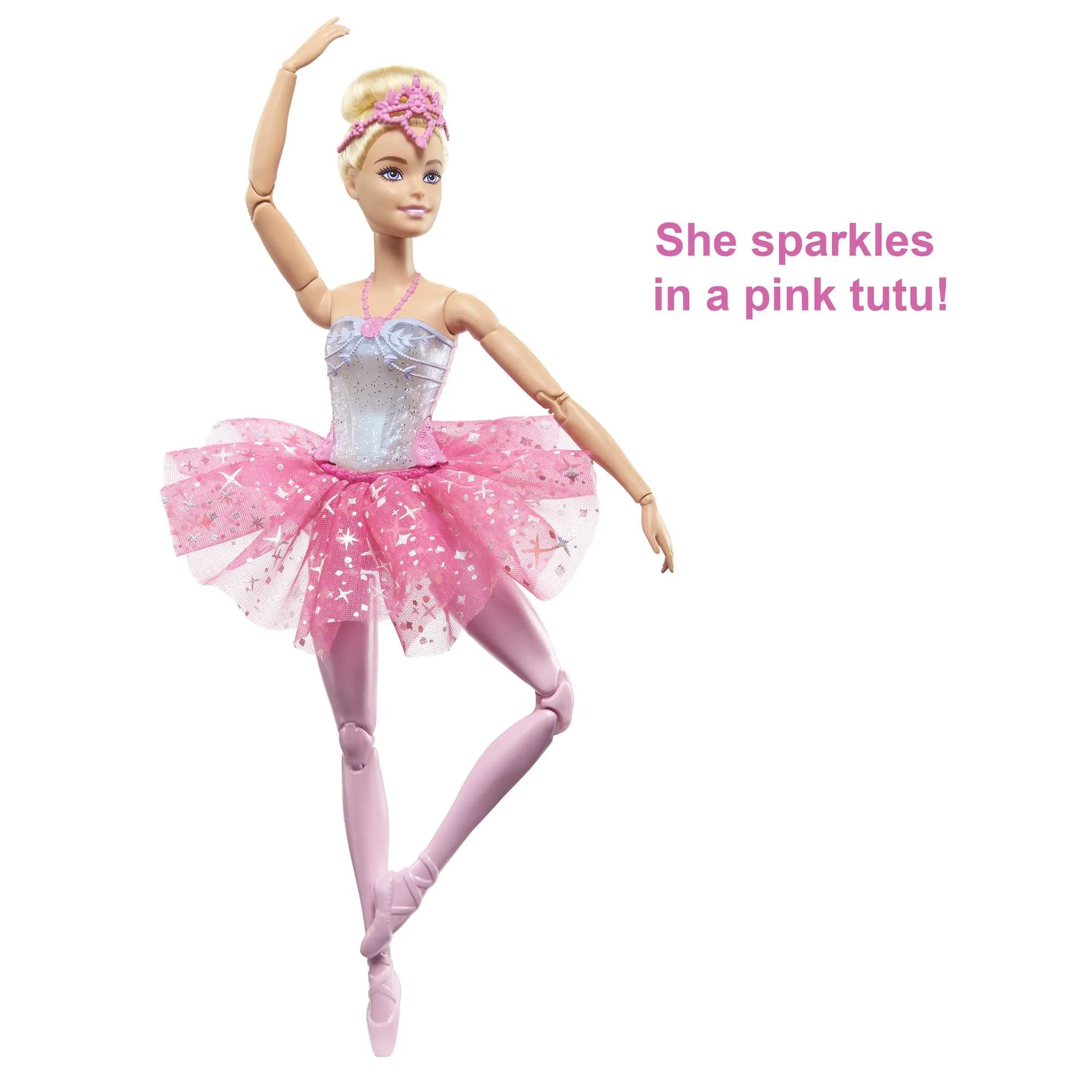 Mattel Barbie Dreamtopia Magic Light Ballerina Doll