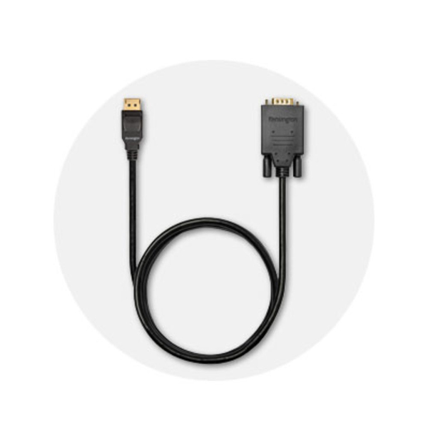 Kensington DisplayPort 1.2 to VGA Cable 1.8m