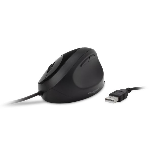 Kensington Pro Fit Ergo -langallinen ergonominen hiiri, musta
