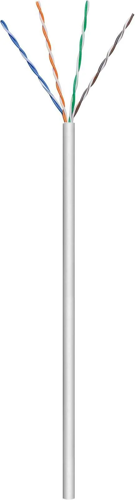 MicroConnect Cat5e U/UTP - network cable, 305 m, Grey