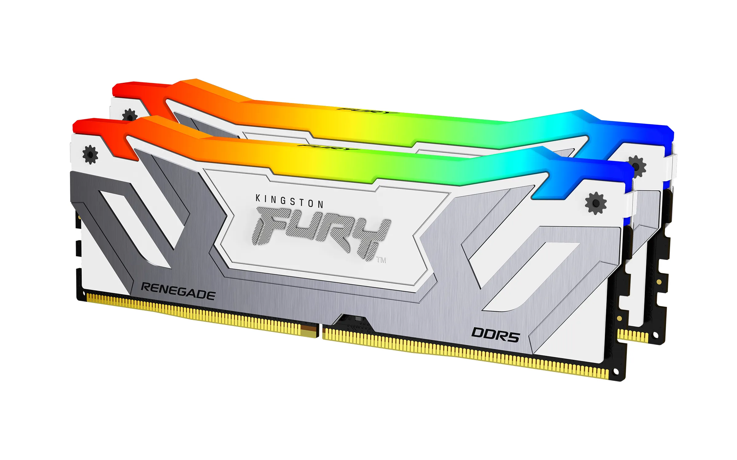 Kingston Fury Renegade RGB 48GB (2x24GB) 8400 MHz, CL40, DDR5 XMP - memory, white