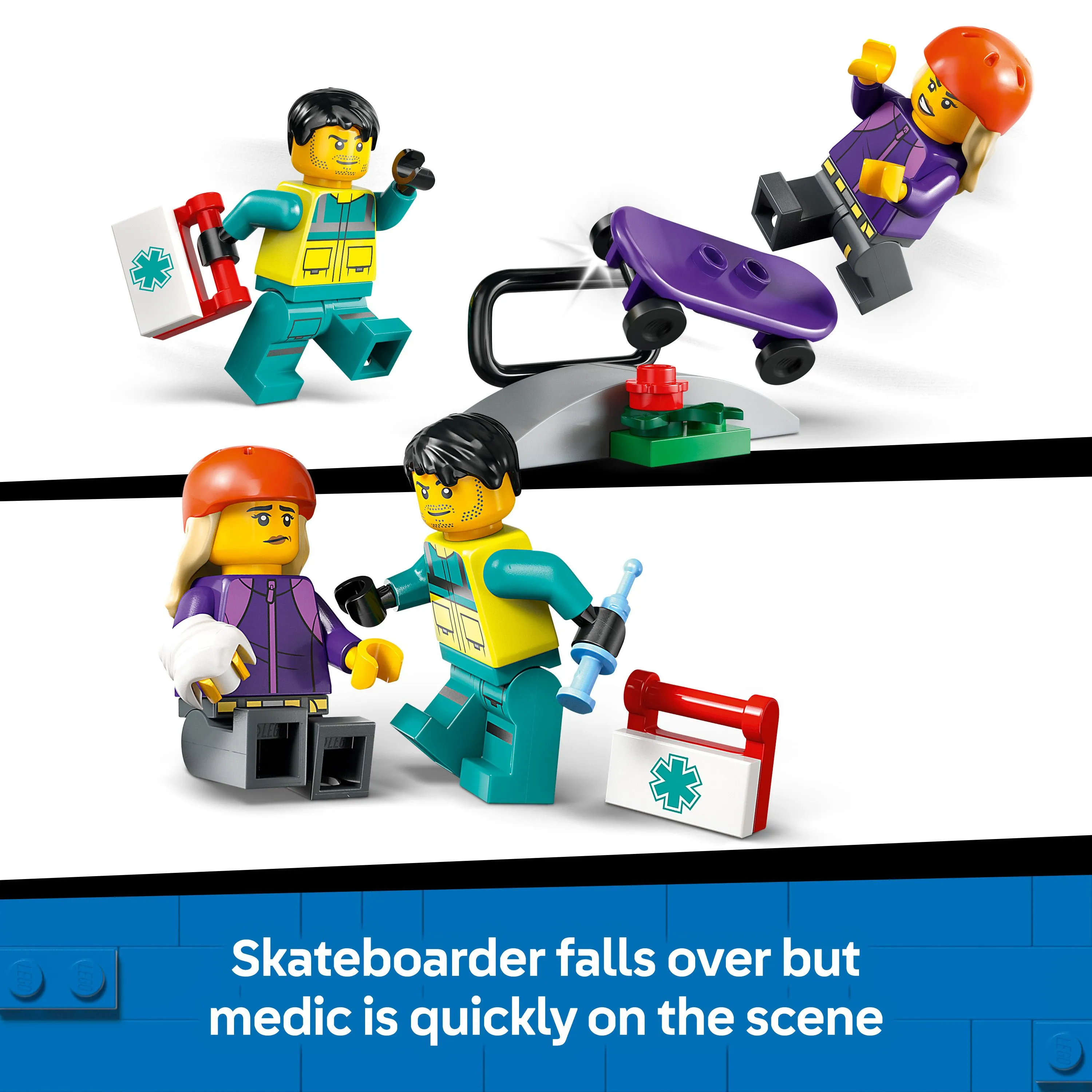 LEGO City Ambulans utryckning 60451 LEGO City Ambulans utryckning 60451
