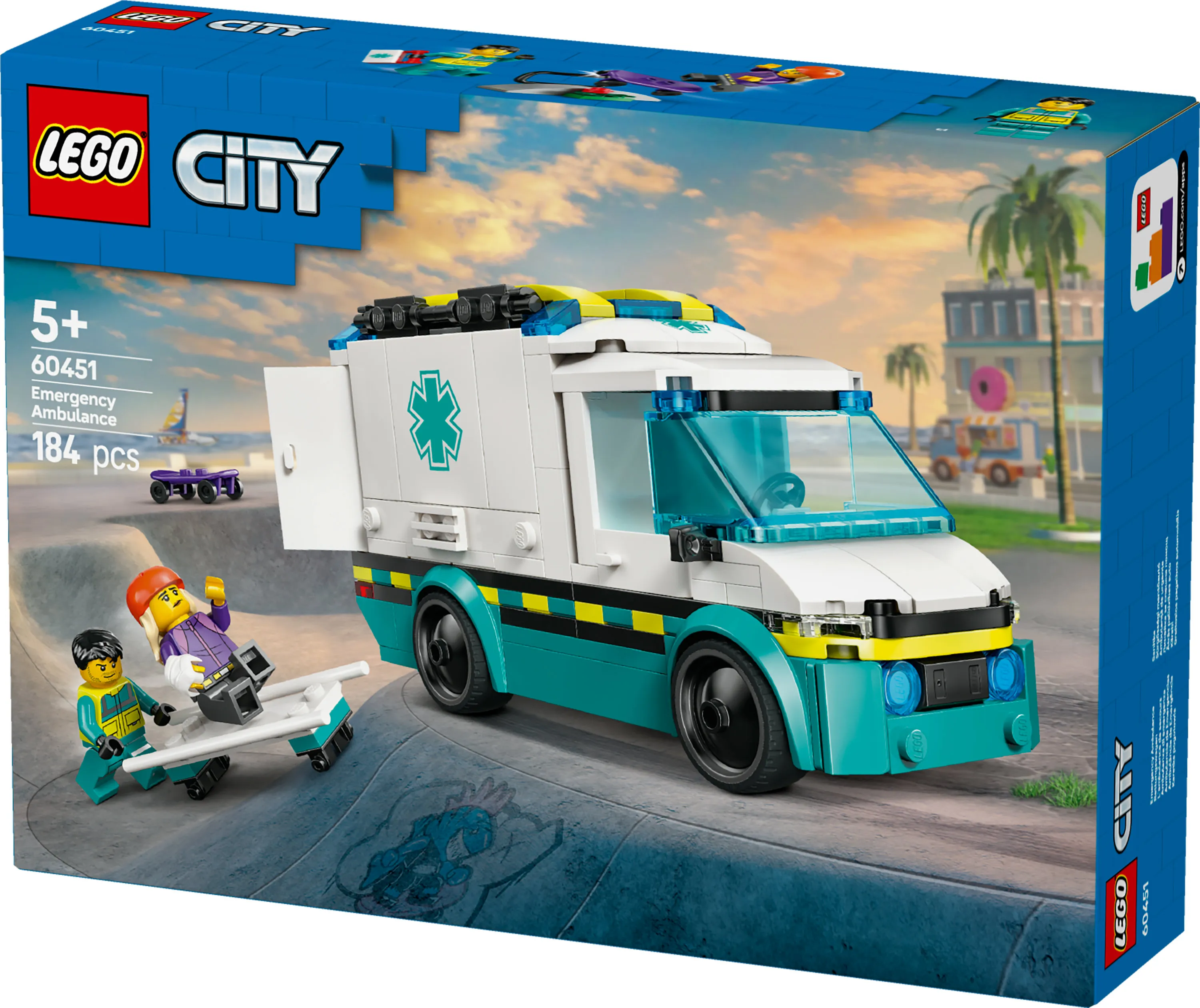 LEGO City Ambulans utryckning 60451 LEGO City Ambulans utryckning 60451