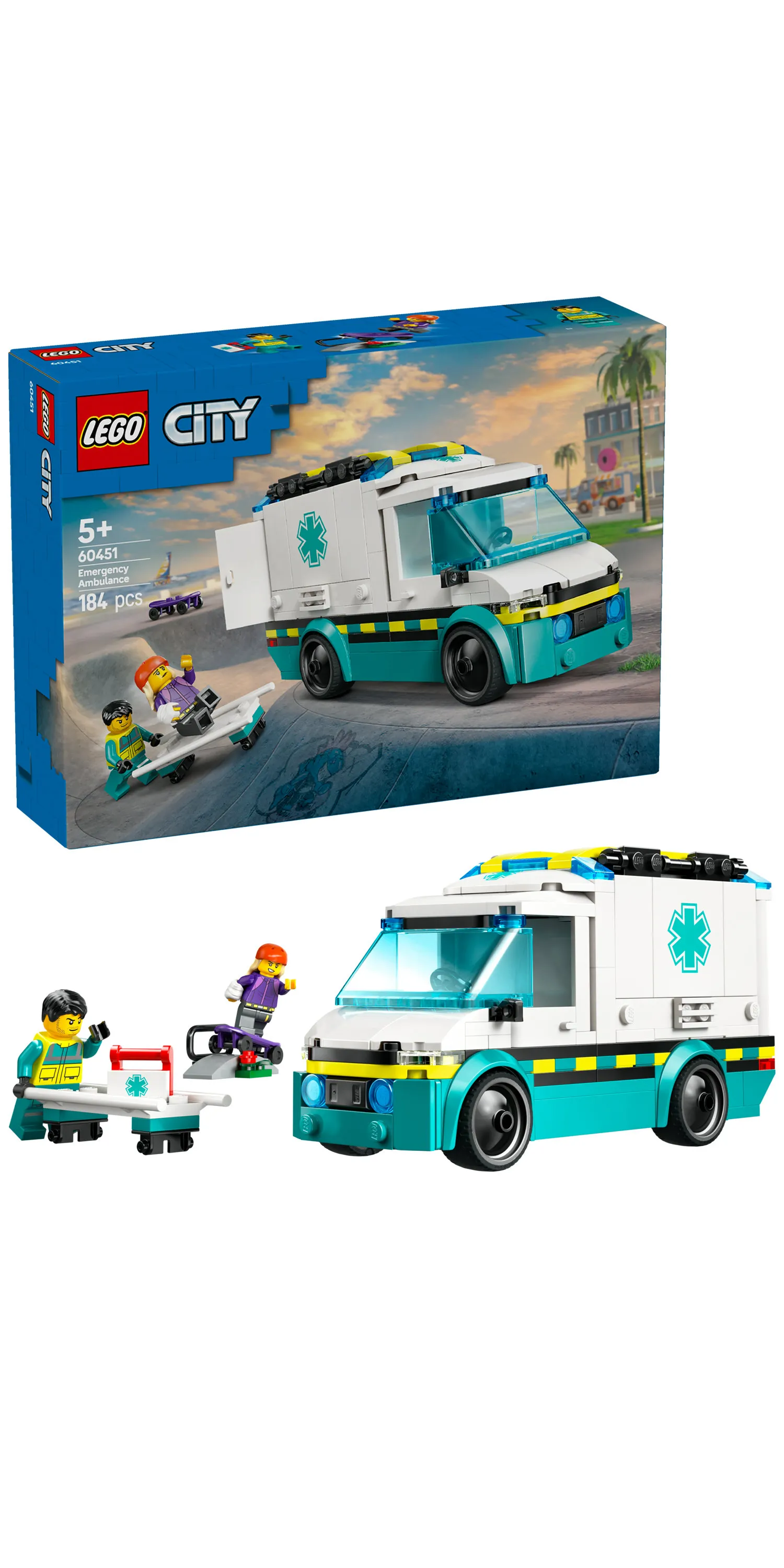 LEGO City Ambulans utryckning 60451 LEGO City Ambulans utryckning 60451