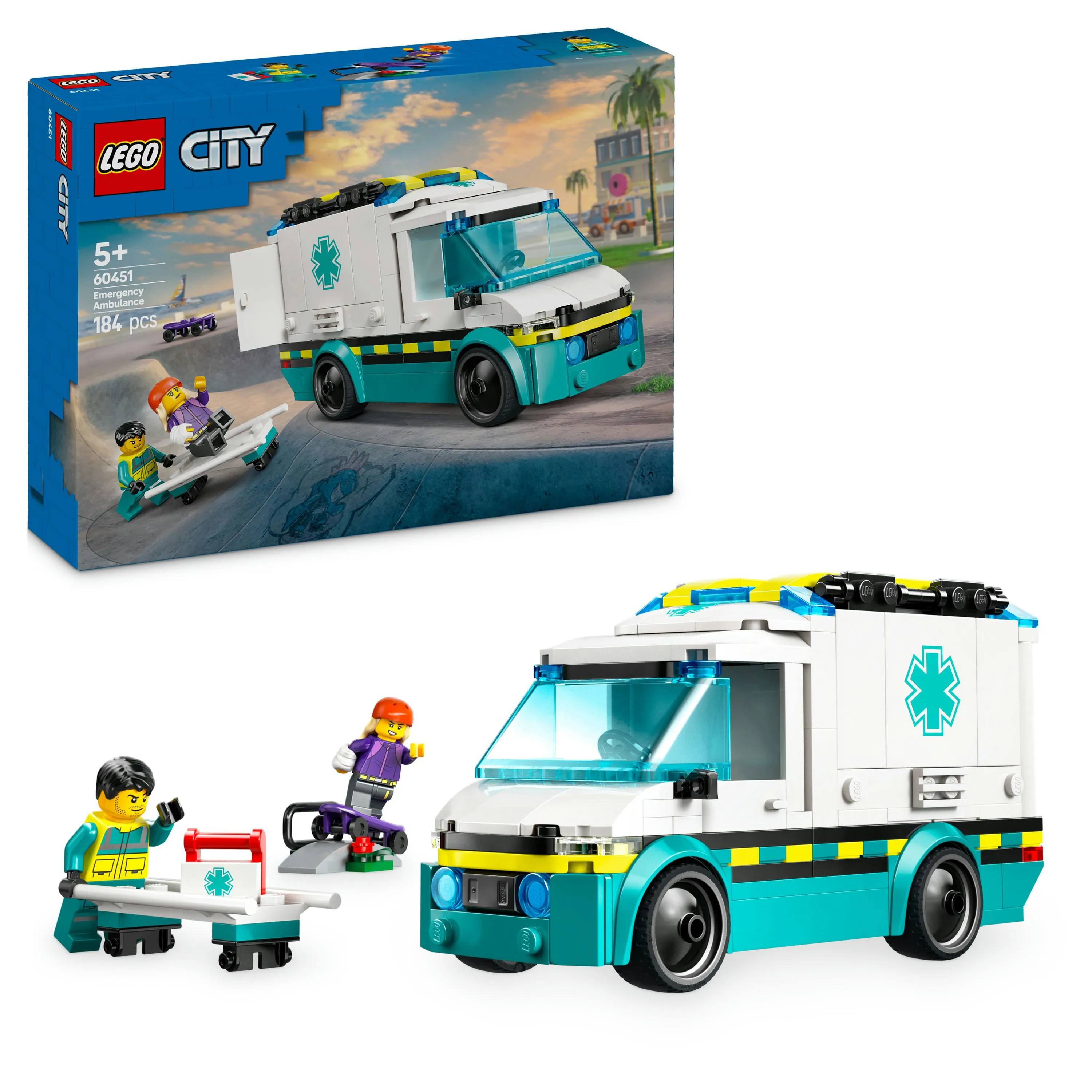 LEGO City Ambulans utryckning 60451 LEGO City Ambulans utryckning 60451