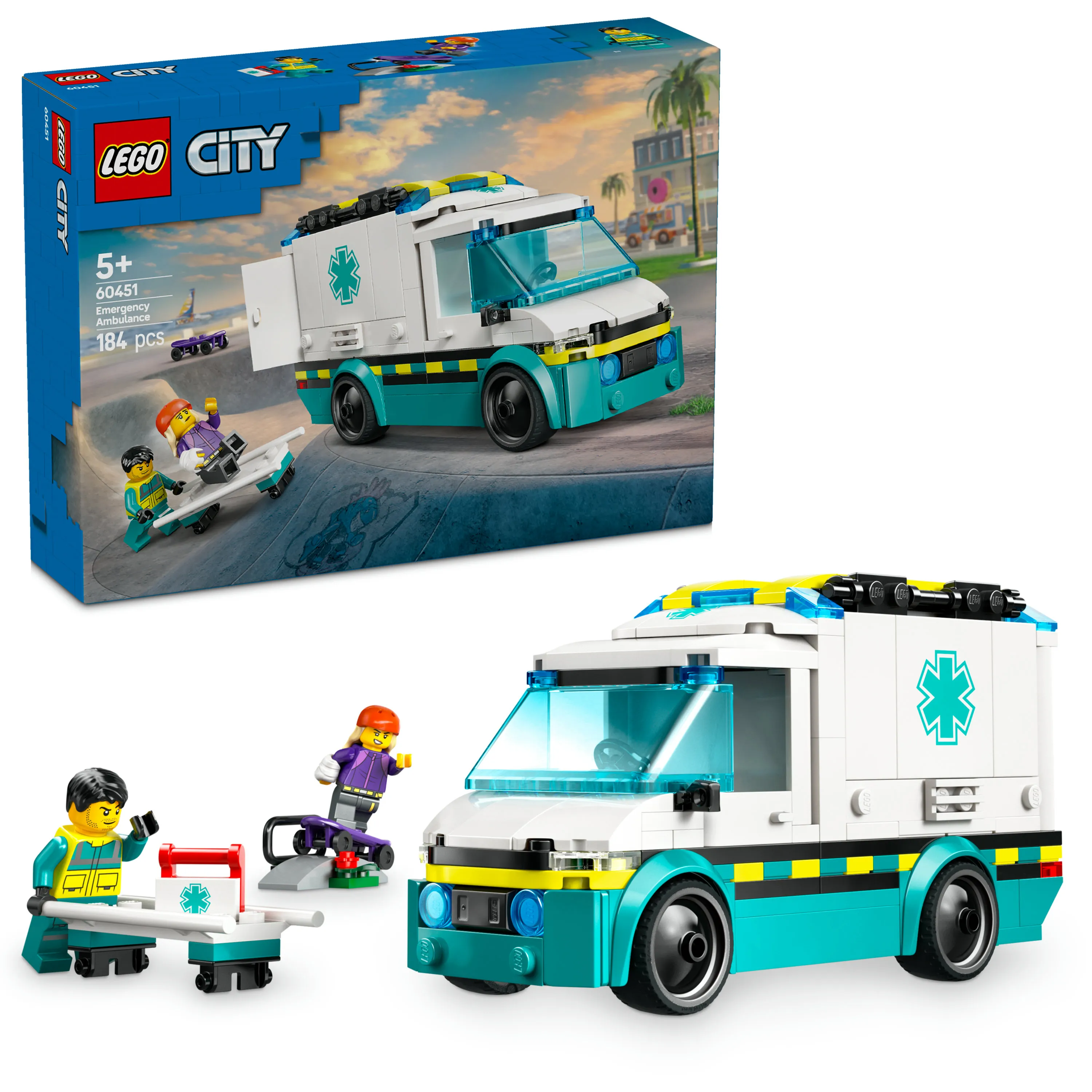 LEGO City Ambulans utryckning 60451 LEGO City Ambulans utryckning 60451