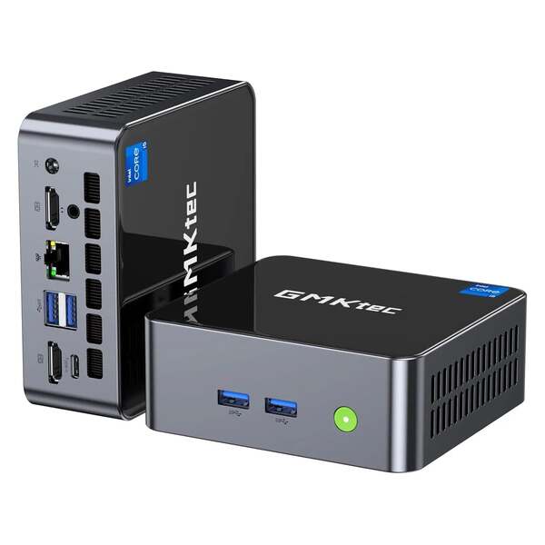 GMKtec M3 Pro i5-13500H, 16GB, 512GB, Win 11 Pro Mini PC, Black