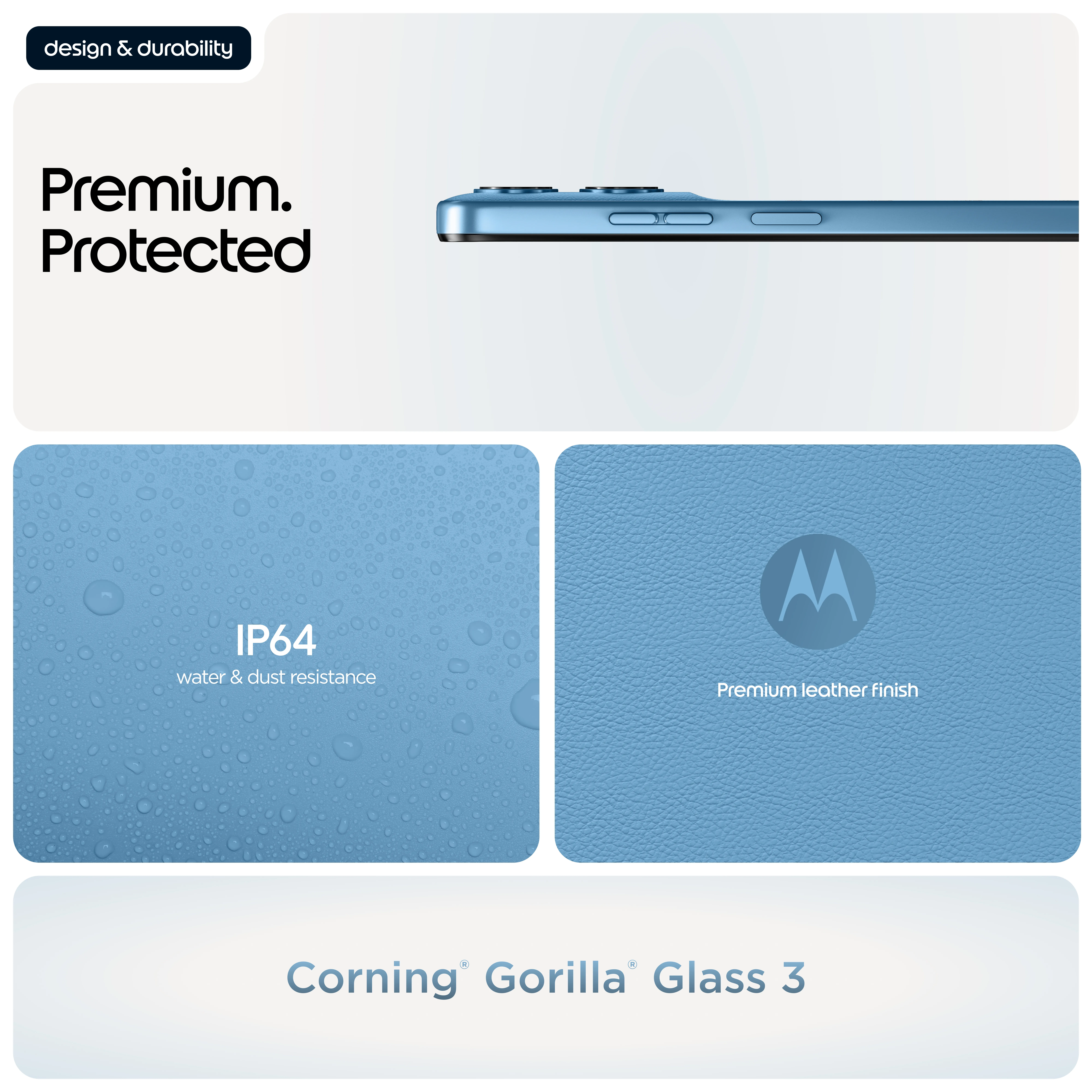Motorola Moto G17 Power 8/256GB, PANTONE Alaskan Blue