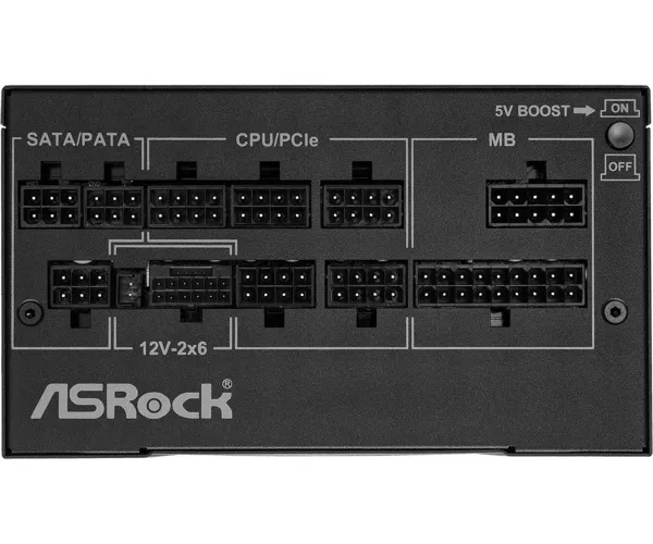 ASRock Phantom Gaming 1000W -virtalähde, 80 Plus Gold