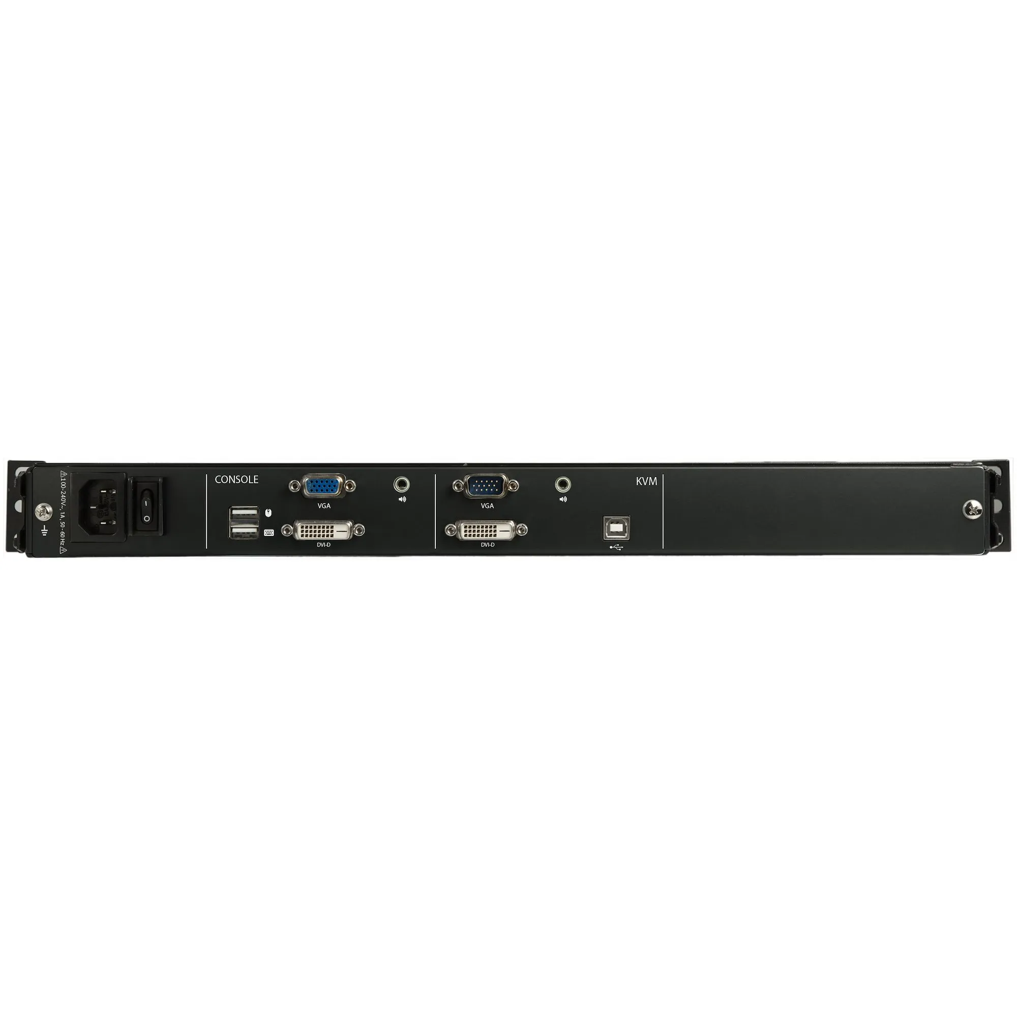 Startech KVM Console 17" Dual Rail KVM - switch