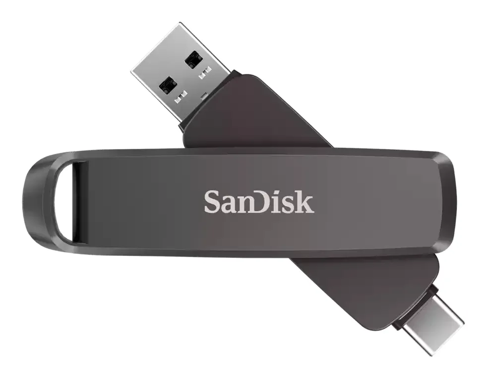 SANDISK Extreme pro Dual Drive 512GB Metal Dual Drive 1000/900MB/s USB TypeC + T