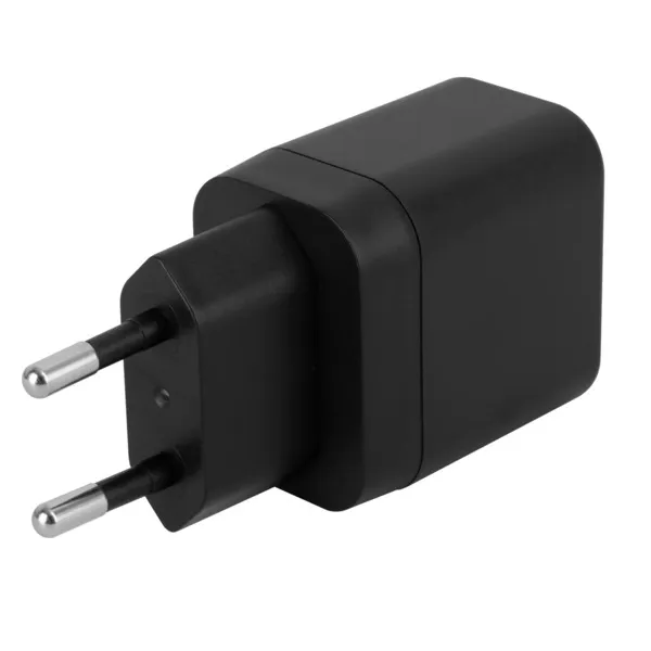 Deltaco 1x USB-C PD 20W USB - wall charger, black