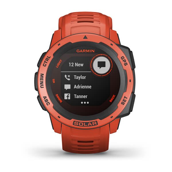 Garmin Instinct Solar Flame Red