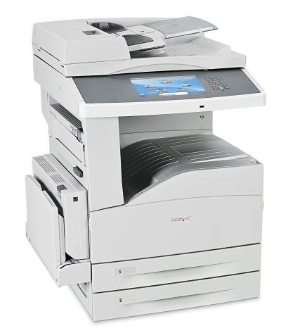 Lexmark XS864de Duplex, LAN, A3 - mono laser printer