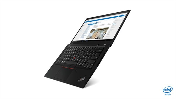 Lenovo 14&quot; IPS ThinkPad T490s, 512GB SSD, Win 10 Pro - Notebook, black