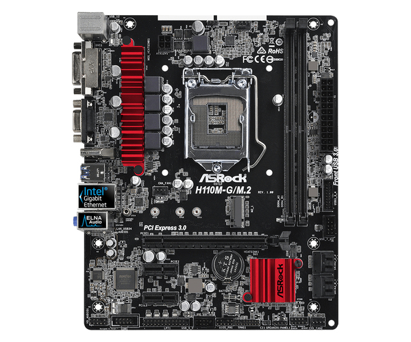 MB Intel 1151 ASRock H110M-G/M.2