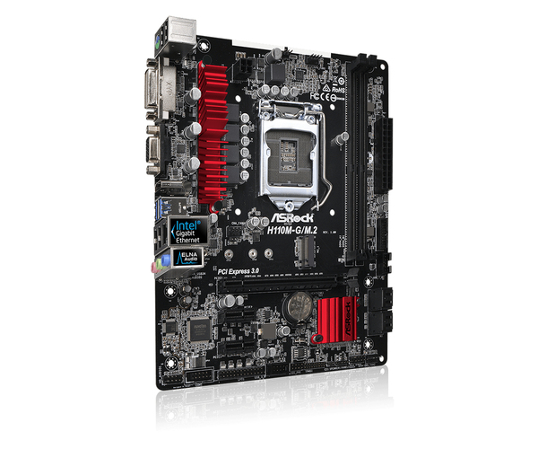 MB Intel 1151 ASRock H110M-G/M.2