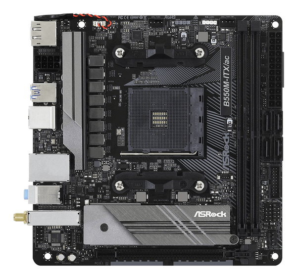 ASRock B550M Mini-ITX-emolevy