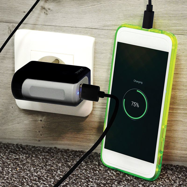 Port Design WALL + CAR CHARGER 2X USB + 2IN1