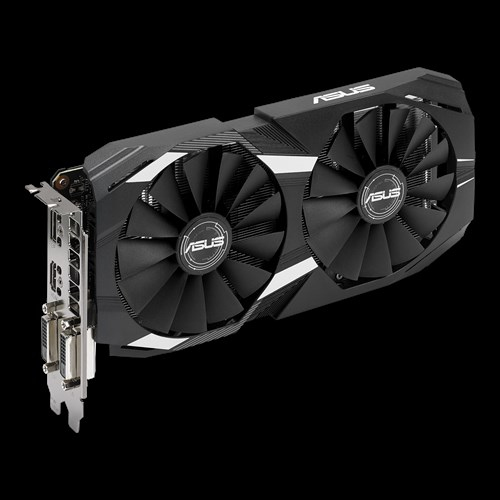 Asus GeForce GTX 1050 TI DC2O 4G - grafikkort
