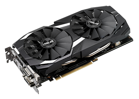 Asus GeForce GTX 1050 TI DC2O 4G - grafikkort