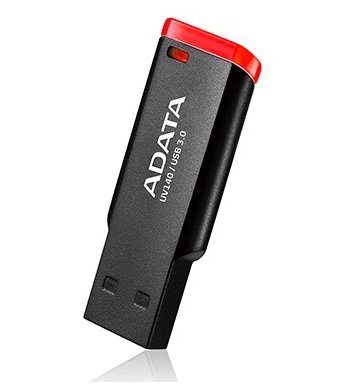 A-Data 32 Gt UV140 USB 3.0 -muistitikku, Musta/Punainen