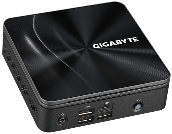 GIGABYTE BRIX GB-BRR5-4500 AMD Ryzen 5 4500U Mini PC Barebone, Black