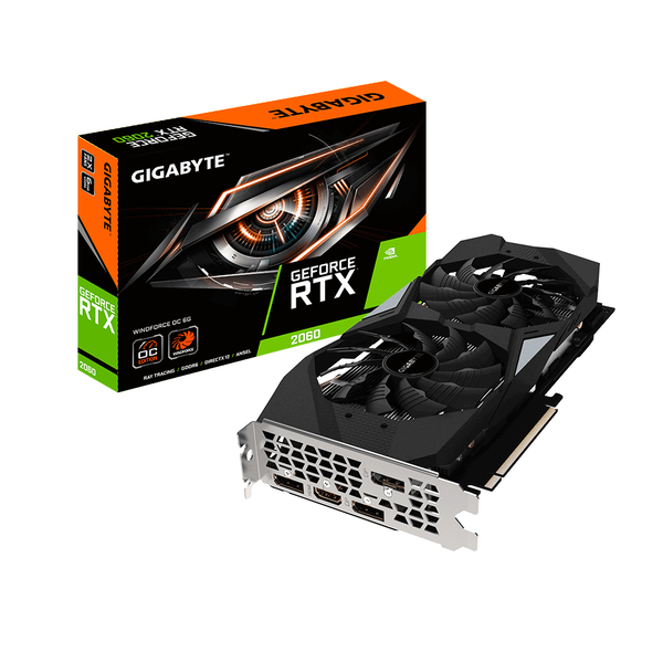 Gigabyte GeForce RTX 2060 WindForce (rev. 2.0) 6 Gt -n&auml;yt&ouml;nohjain