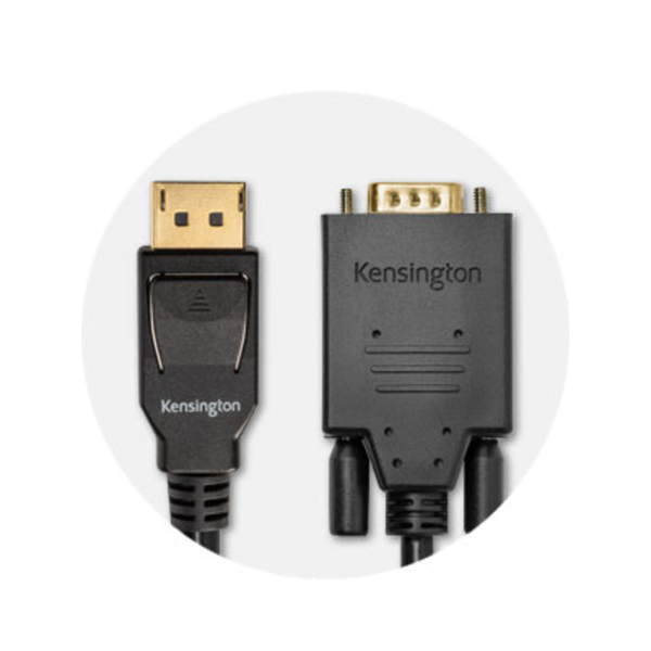 Kensington DisplayPort 1.2 to VGA Cable 1.8m