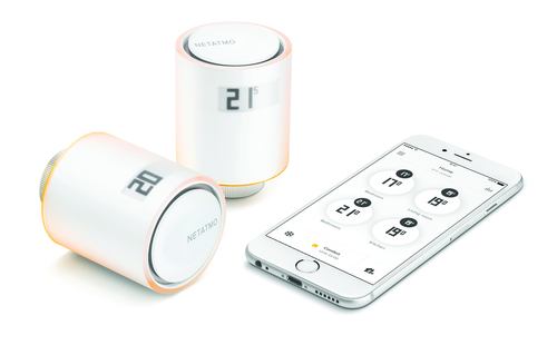 NETATMO Smart Thermostat V2 + 3-Pack Valves Bundle