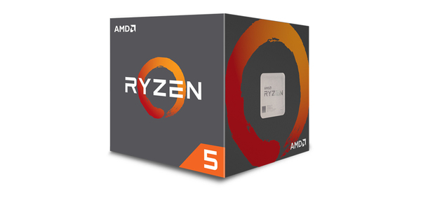 AMD Ryzen 5 1600 3,20 GHz, AM4 -suoritin, boxed