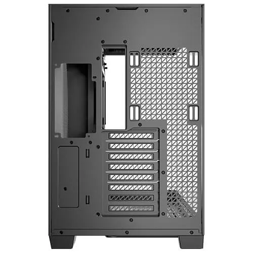Antec C8 Curve Wood - midi chassi, Svart/Brun