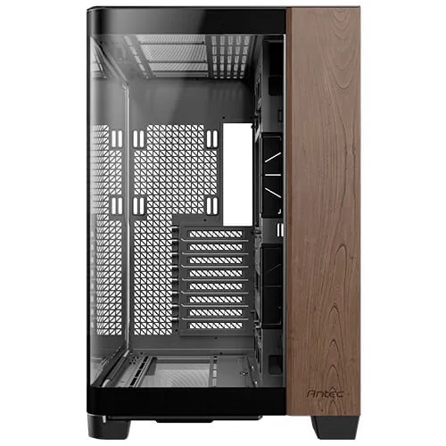 Antec C8 Curve Wood - midi chassi, Svart/Brun