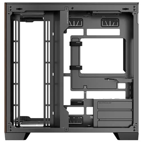 Antec C8 Curve Wood - midi chassi, Svart/Brun