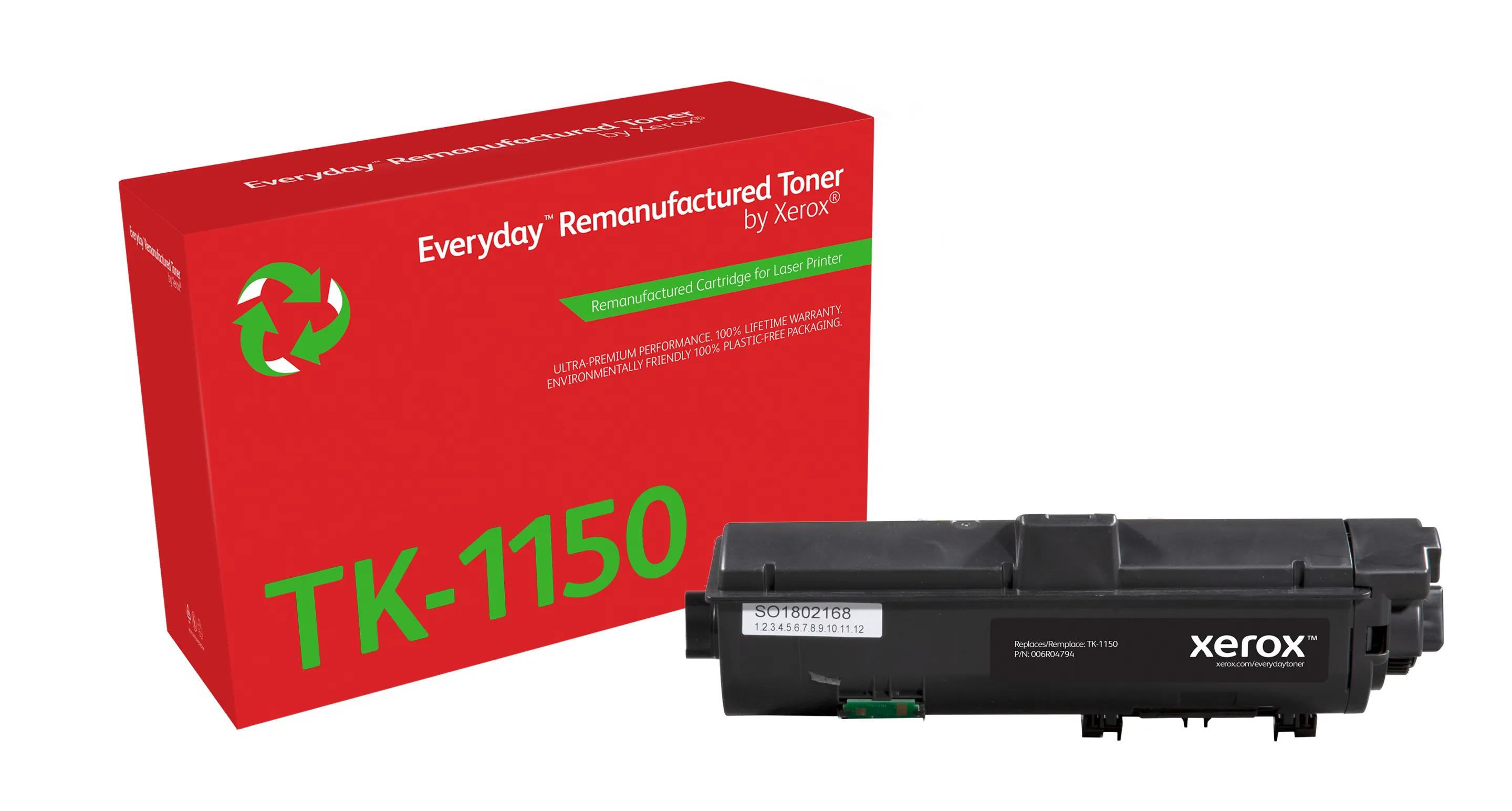 Xerox Everyday Remanufactured TK-1150 lasertoner, svart