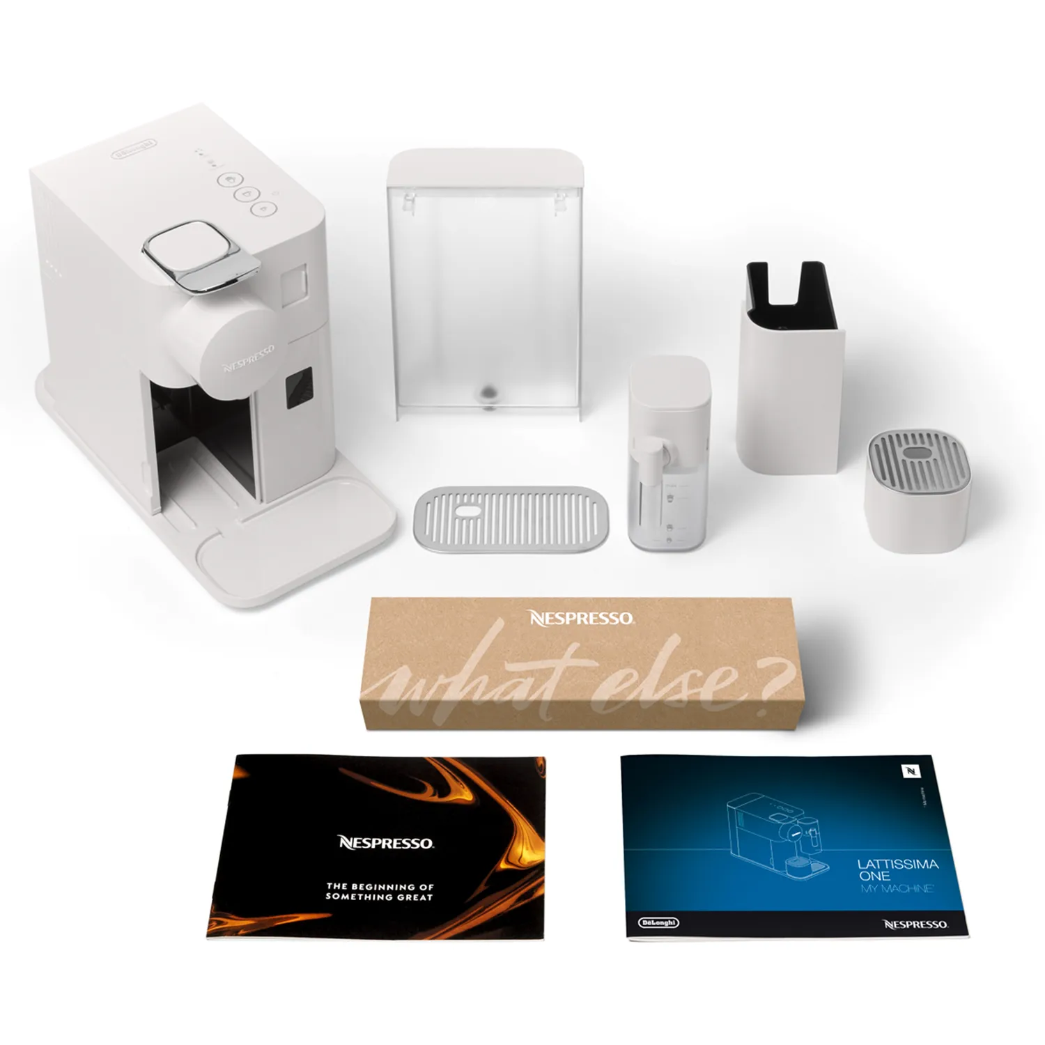 capsule machine Lattissima One EN 510 - espressomaskin, Svart, Rostfritt stål