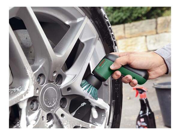 Bosch DIY & Garden Bosch - 3.6V Cordless All-Purpose Cleaning BrushBrush UniversalBrush Set, 3.6 Volt, Brush Grinder green/black, with accessory set