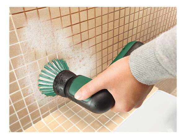 Bosch DIY & Garden Bosch - 3.6V Cordless All-Purpose Cleaning BrushBrush UniversalBrush Set, 3.6 Volt, Brush Grinder green/black, with accessory set