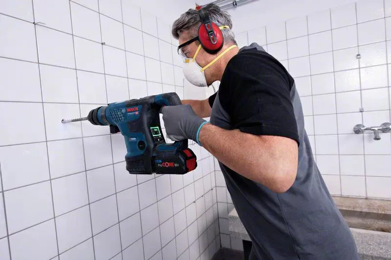 Bosch GBH 18V-34 CF Professional - cordless rotary hammer biturbo with sds plus