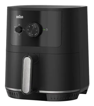 Braun MultiFry 3 HF3000, 4.3L, 1.2 kg, 1500W, air fryer, Black