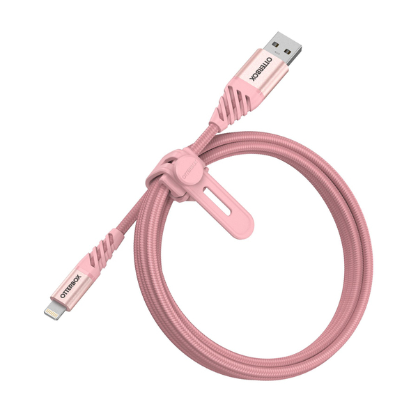OtterBox Premium USB-A - Lightning - kabel, 1m, Rose Gold