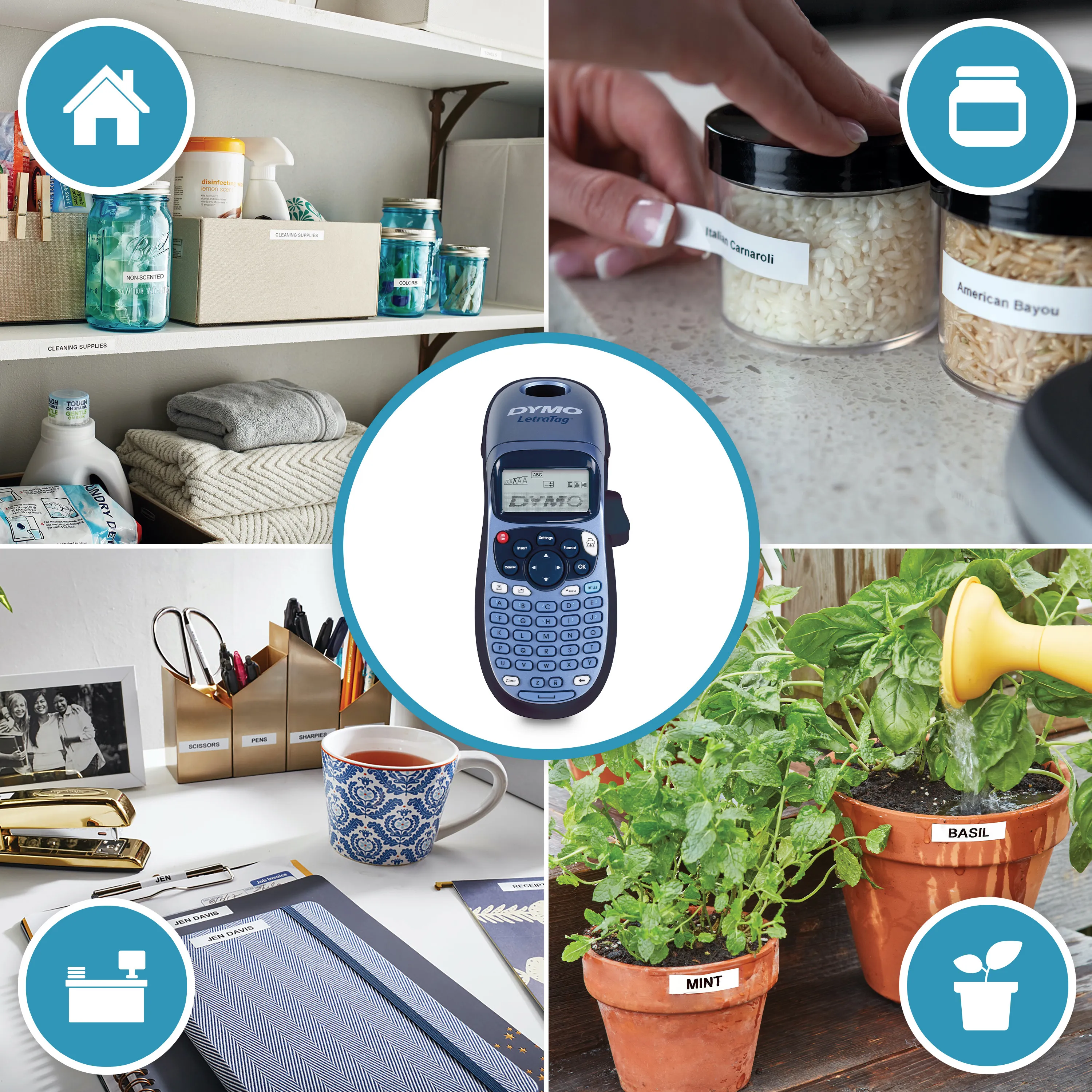 Dymo LetraTag 100H -tarrakirjoitin