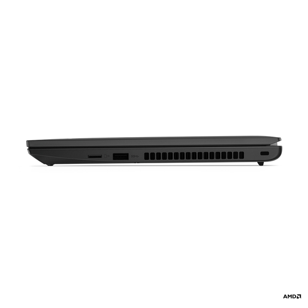Lenovo ThinkPad L14 G3 14&quot; R5-5675U, 16 Gt, 256 Gt SSD, Win 11 Pro -kannettava, Musta